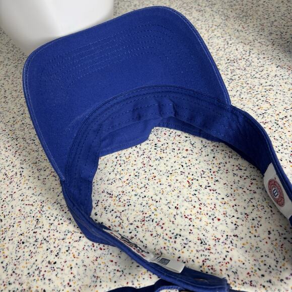 KU Kansas University Jayhawks Rock Chalk Visor Hat Cap NCAA March Madness - Picture 5 of 7